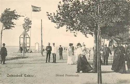 AK / Ansichtskarte  Laboe Strand Promenade Laboe