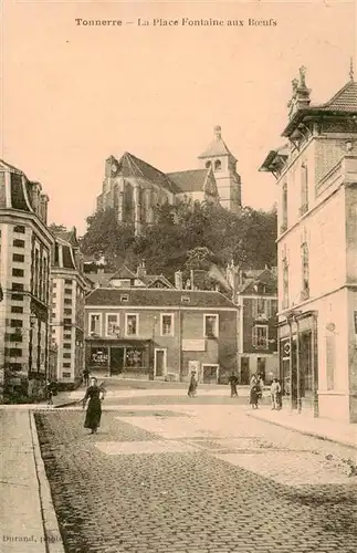 AK / Ansichtskarte  Tonnerre_89_Yonne La Place Fontaine aux Boeufs 