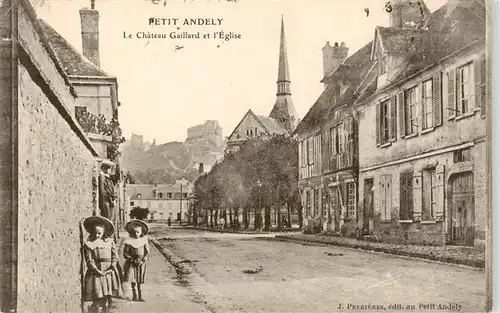 AK / Ansichtskarte  Le_Petit_Andely Le Chateau Gaillard et l'Eglise Le_Petit_Andely