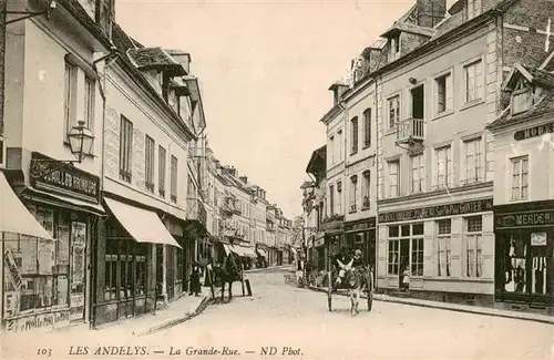 AK / Ansichtskarte  Les_Andelys_27_Eure La Grande Rue 