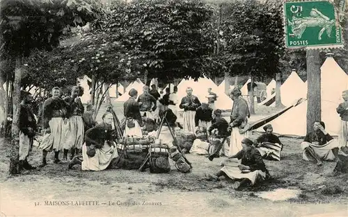 AK / Ansichtskarte  Maisons-Laffitte_78_Yvelines Camp de Zouaves 