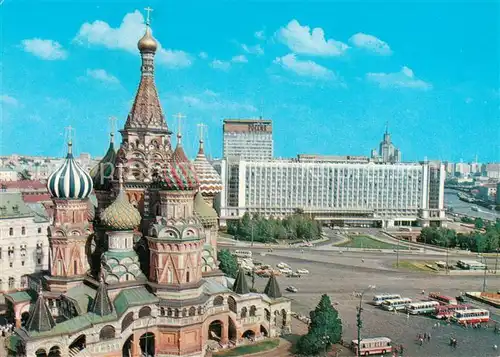 AK / Ansichtskarte  Moskau_Moscou Moskauer Kathedrale der Fuerbitte Moskau Moscou