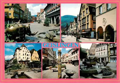 AK / Ansichtskarte 73877789 Geislingen__Steige Ortspartien Brunnen 