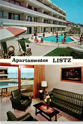 AK / Ansichtskarte  San_Agustin_Gran_Canaria Apartamentos Listz San_Agustin_Gran_Canaria