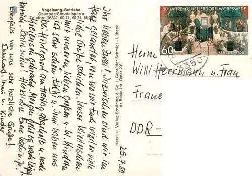 AK / Ansichtskarte  Osterode_Harz Vogelsang Betriebe Soesetalsperre Fliegeraufnahme Osterode_Harz