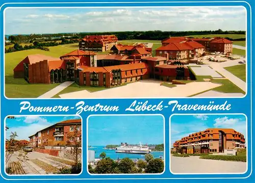 AK / Ansichtskarte  Travemuende_Ostseebad Pommern Zentrum Luebeck Travemuende Teilansichten Travemuende_Ostseebad