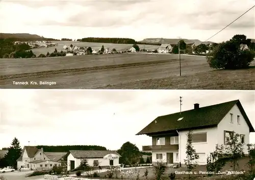 AK / Ansichtskarte 73877934 Tanneck_Obernheim_Balingen Panorama Gasthaus Pension zum Waldecke 