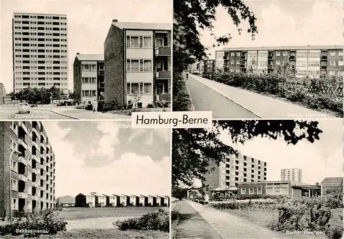 AK / Ansichtskarte 73877957 Berne_Hamburg Zamenhofweg Bekassinenau Berner Heerweg Wohnsiedlungen Hochhaeuser 