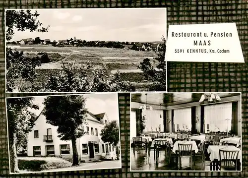 AK / Ansichtskarte  Kennfus_Bad_Bertrich Restaurant Pension Maas Panorama 