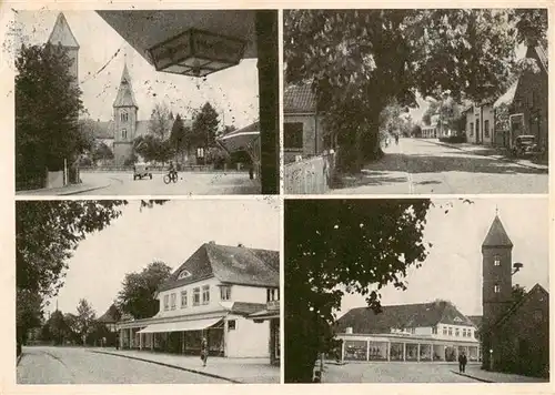 AK / Ansichtskarte  Ottersberg_Bremen Hauptgeschaeftsstrasse Kirche Ottersberg Bremen