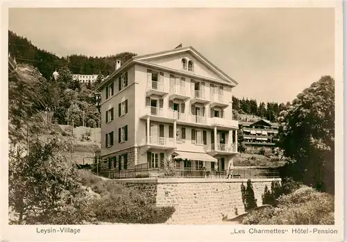 AK / Ansichtskarte  Leysin_VD Hotel Pension Les Charmettes 