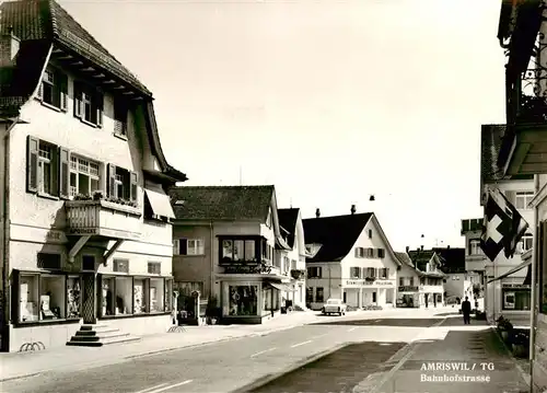 AK / Ansichtskarte  Amriswil_Amrisweil_TG Bahnhofstrasse 