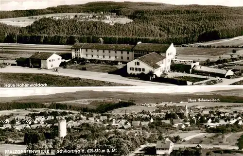 AK / Ansichtskarte  Pfalzgrafenweiler DRK Landessanitaetsschule Haus Hohenwaldach Panorama Pfalzgrafenweiler