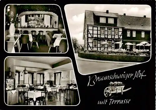 AK / Ansichtskarte 73878072 Seesen_Harz Braunschweiger Hof Gaststube Bar Seesen Harz