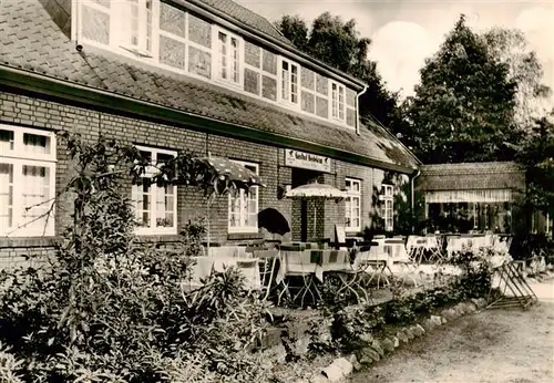 AK / Ansichtskarte 73878146 Hoeckel_Nordheide Gasthof Heidekrug Terrasse Hoeckel Nordheide