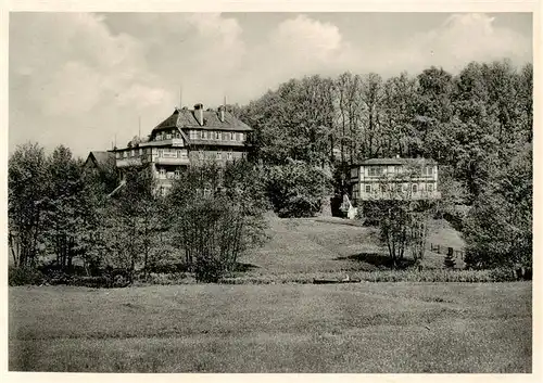 AK / Ansichtskarte  Fallingbostel_Bad Pension Haus Am Walde Fallingbostel_Bad