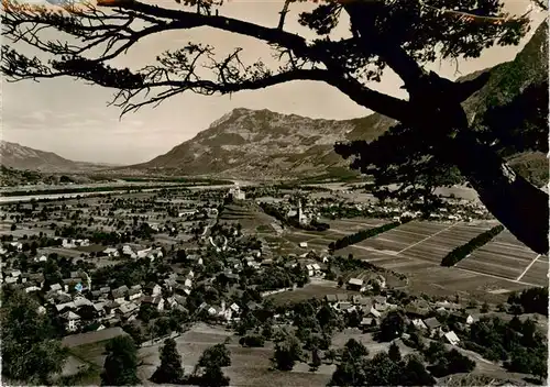 AK / Ansichtskarte  Balzers_Liechtenstein_FL Panorama mit Schloss Gutenberg 