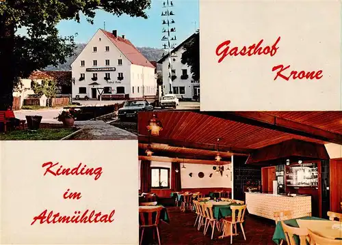 AK / Ansichtskarte  Kinding Gasthof Krone Restaurant Kinding