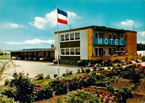 AK / Ansichtskarte  Lensahn Motel Wehde Flagge Lensahn