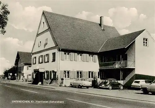 AK / Ansichtskarte  Untereichen Gasthof zum Hirsch Untereichen