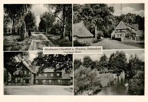 AK / Ansichtskarte  Sahrendorf_Egestorf Studtmanns Gasthof Pension Lueneburger Heide Sahrendorf_Egestorf