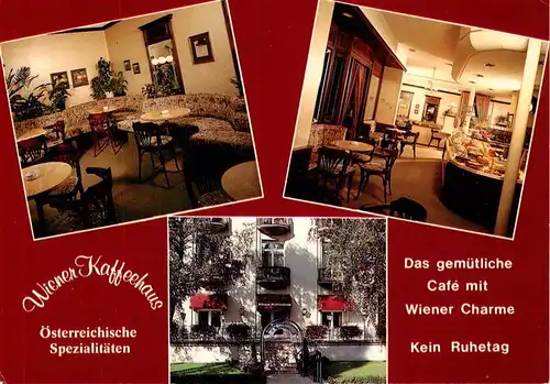 AK / Ansichtskarte  Bad_Nauheim Wiener Kaffeehaus Gastraeume Bad_Nauheim