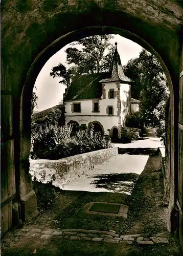 AK / Ansichtskarte  Neckartal Burg Guttenberg Blick zum Brunnenhaus Neckartal