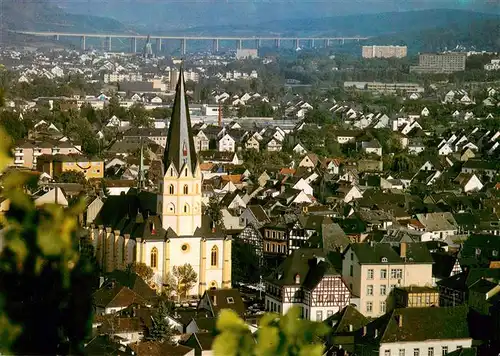 AK / Ansichtskarte  Bad_Neuenahr-Ahrweiler Blick auf die Laurentiuskirche in Ahrweiler Bad_Neuenahr-Ahrweiler