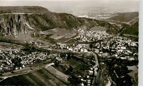 AK / Ansichtskarte  Bad_Muenster_Stein_Ebernburg mit Rotenfels und Salinental Fliegeraufnahme Bad_Muenster