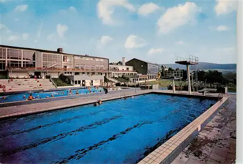 AK / Ansichtskarte  Schmallenberg Wellenschwimmbad Hallenbad Schmallenberg