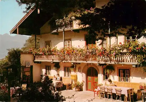 AK / Ansichtskarte  uebersee_Chiemsee Alpengasthof Westerbuchberg 