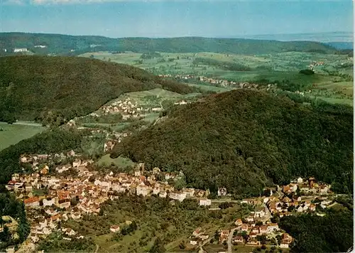 AK / Ansichtskarte  Lindenfels_Odenwald Fliegeraufnahme Lindenfels Odenwald