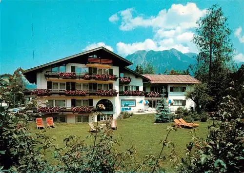 AK / Ansichtskarte  Oberstdorf Hotel Garni Gerberhof Oberstdorf