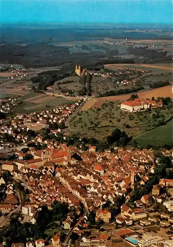 AK / Ansichtskarte 73878405 Ellwangen_Jagst Fliegeraufnahme Ellwangen_Jagst