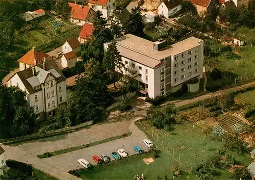 AK / Ansichtskarte  Koenigshofen_Niedernhausen Frankfurter Sozialschule Bildungswerk Haus St Michael Fliegeraufnahme Koenigshofen Niedernhausen