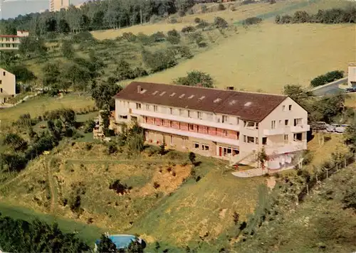 AK / Ansichtskarte  Bad_Mergentheim Privatsanatorium Dr Dr Moll Fliegeraufnahme Bad_Mergentheim