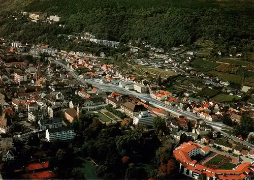 AK / Ansichtskarte  Bad_Duerkheim Fliegeraufnahme mit Kurmittelhaus Bad_Duerkheim