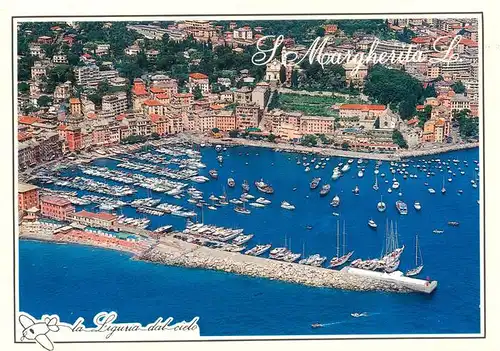 AK / Ansichtskarte 73878482 Santa_Margherita_Ligure_IT Il Porte Fliegeraufnahme 