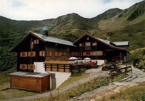 AK / Ansichtskarte  Hirschegg_Kleinwalsertal_Vorarlberg_AT Schwarzwasserhuette DAV 