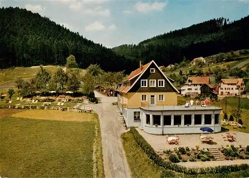 AK / Ansichtskarte 73878501 Enzkloesterle Gasthof Pension Berghof Enzkloesterle