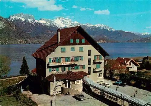 AK / Ansichtskarte  Sevrier_74_Haute-Savoie Hotel Restaurant Beauregard 