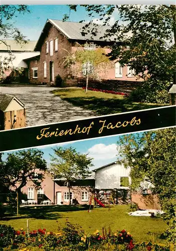 AK / Ansichtskarte  Wilhelminenkoog Ferienhof Jacobs Garten Ferien auf dem Bauernhof 