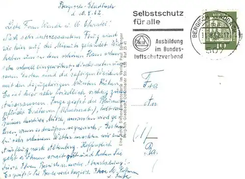 AK / Ansichtskarte 73878520 Bergisch-Gladbach Rathaus Strassenpartien Hotel Bergischer Loewe St. Laurentius-Kirche Marktplatz Papiermacherstadt 