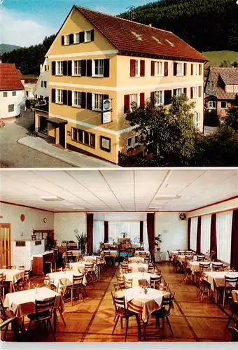 AK / Ansichtskarte 73878538 Bad_Teinach-Zavelstein Gasthof Pension Metzgerei Lamm Restaurant Bad_Teinach-Zavelstein