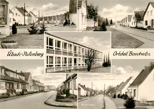 AK / Ansichtskarte  Boscheln_uebach-Palenberg Nikolaus-Becker-Strasse Goethestrasse Hofstrasse Roechlingstrasse Schule 