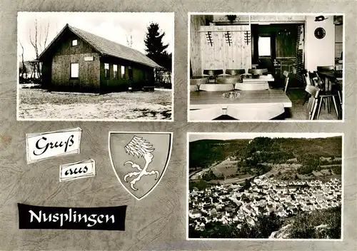AK / Ansichtskarte  Nusplingen Wander- und Jugendheim Nusplinger Huette Panorama Nusplingen