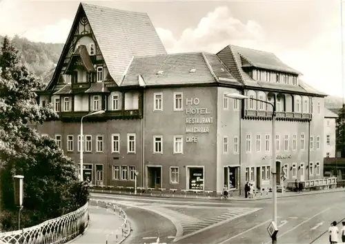 AK / Ansichtskarte  Meiningen_Thueringen HO Hotel Saechsischer Hof Meiningen Thueringen