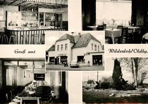 AK / Ansichtskarte  Wildenloh_Edewecht Waldhaus Wildenloh Restaurant Kegelbahn 