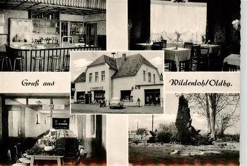 AK / Ansichtskarte  Wildenloh_Edewecht Waldhaus Wildenloh Restaurant Kegelbahn 