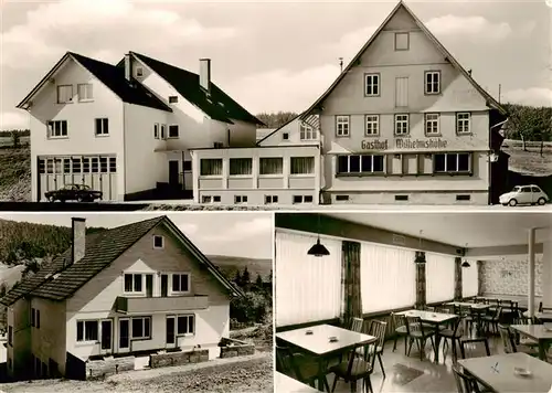 AK / Ansichtskarte  Sulzbach_Lauterbach Gasthaus Pension Wilhelmshoehe Gastraum Sulzbach_Lauterbach